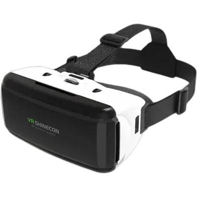 VR Shinecon G06B 3D Virtual Reality VR Box Gaming Glasses Headset for 4.7-6.2 inch Smartphones - Rokomari product